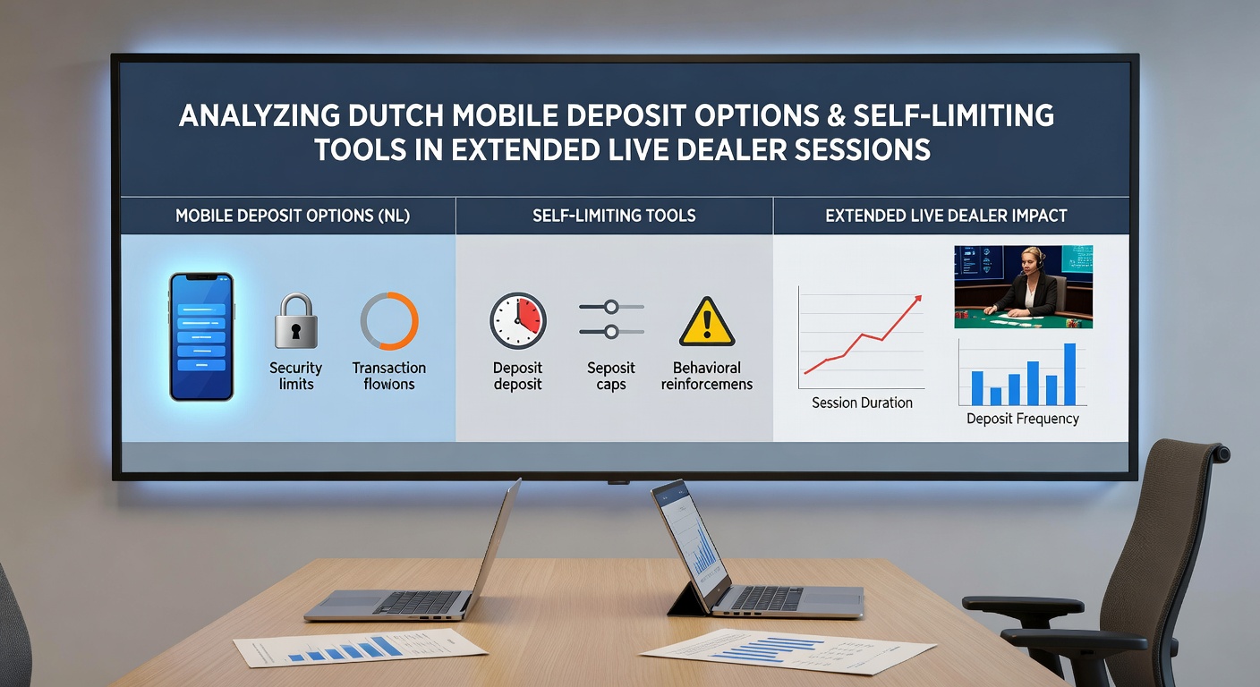 Speler die mobiele live dealer sessie beheert met limietinstellingen zichtbaar op het scherm