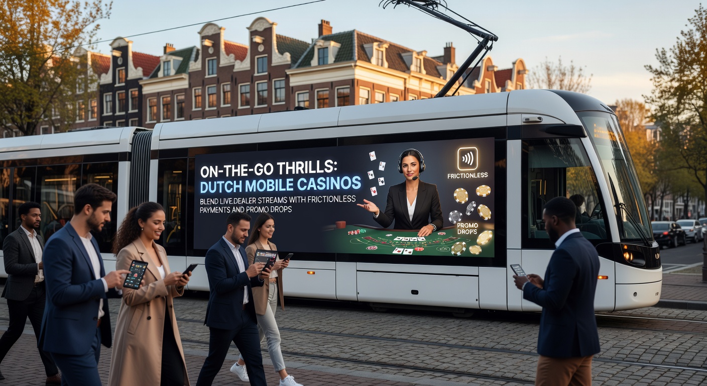 Mobiele telefoon met live dealer blackjack stream en betalingsopties op scherm, typisch voor Nederlandse online casinos