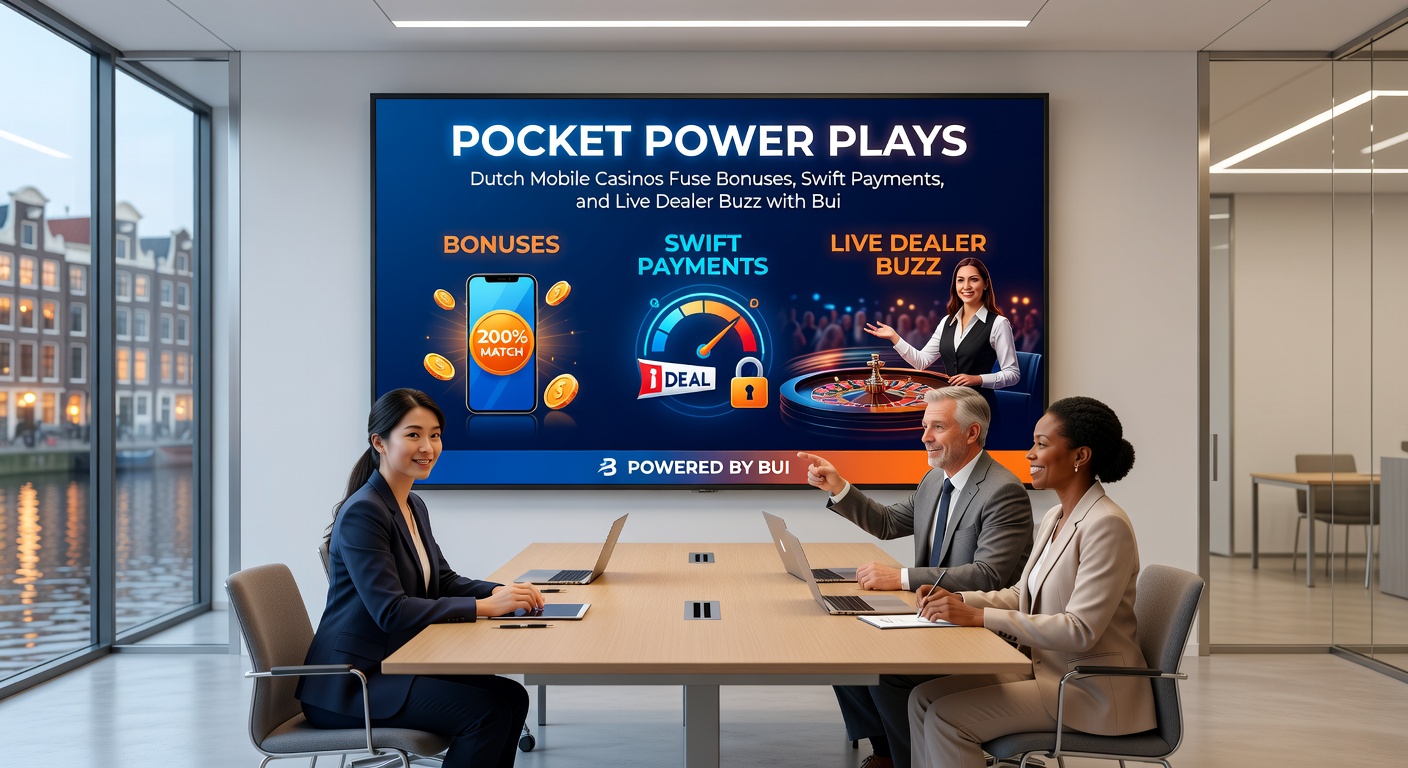 Grafiek met stijgende lijnen voor mobiele transacties en live dealer populariteit in Nederlandse casinos, met icons van sloten voor veiligheid